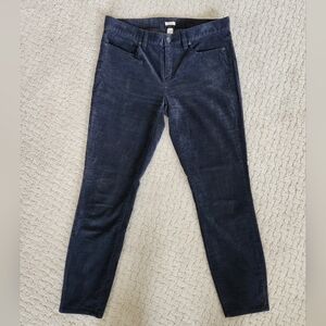 Women's J Crew Black Corduroy Pants